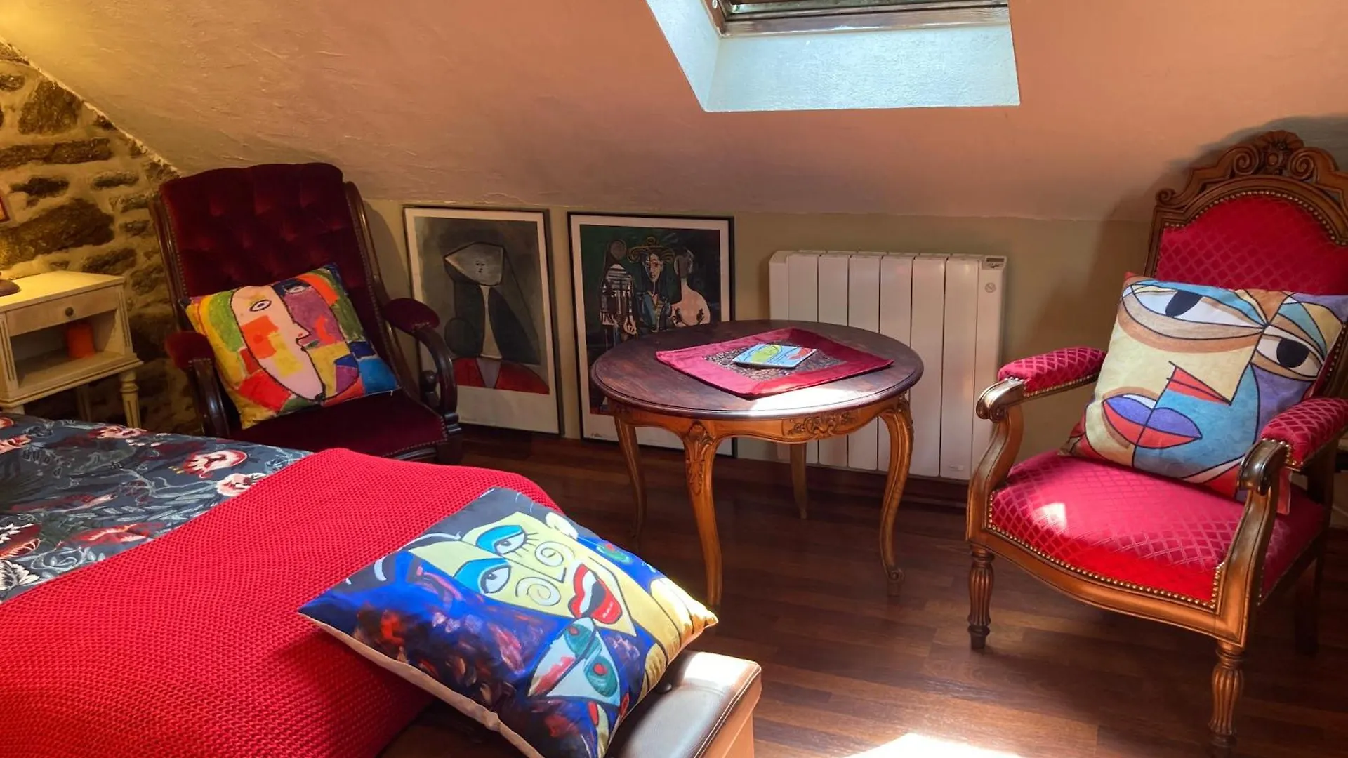 Appartement Moulin des Baleines de Kérandraon à Plouguerneau Séjour chez l'habitant