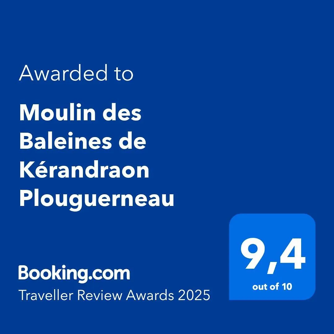 Appartement Moulin des Baleines de Kérandraon à Plouguerneau Séjour chez l'habitant